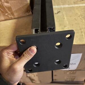 Kit platine pour clôture composite