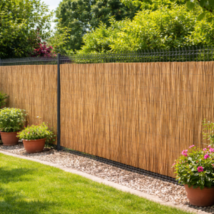 Brise-vue naturel en paillon - 1,00 m