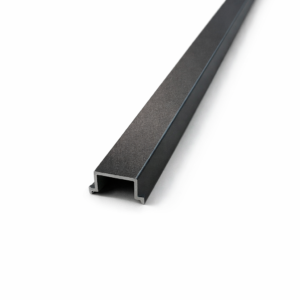 Glissière en aluminium pour poteau en aluminium